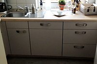 Ferienhaus Sandkorn Carolinensiel - Küche 4