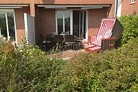 Ferienhaus Sandkorn Carolinensiel - Terrasse